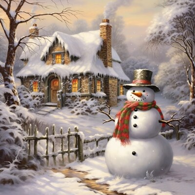 Country Snowman - image1
